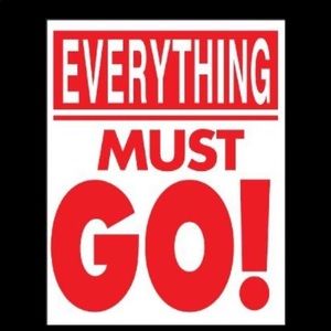 Everything must go sale... make an offer!!!